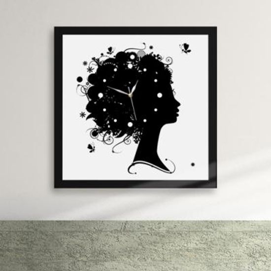 cy556-머리할시간액자벽시계_디자인액자시계