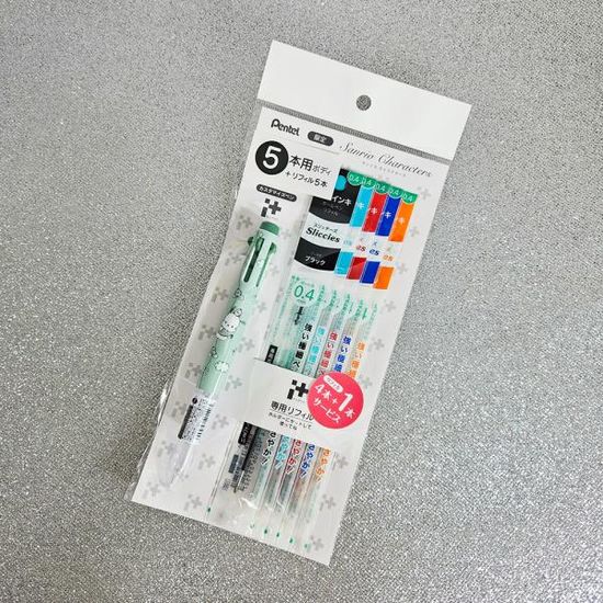 산리오 포차코i 5색 볼펜