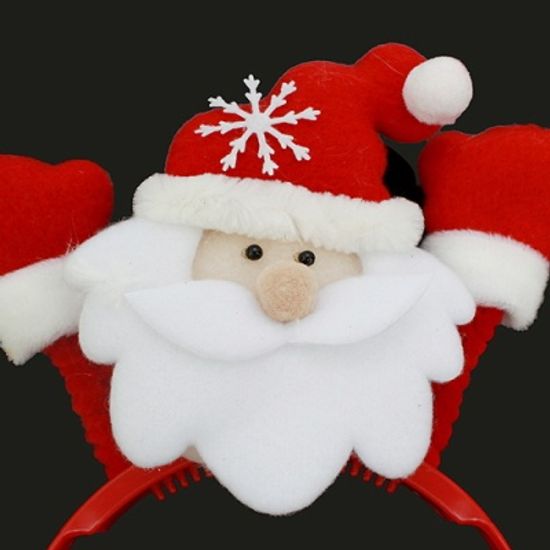 불빛 산타 머리띠(LED) 성탄절 이벤트 행사 용품