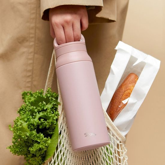 [스테이24] 2중 밀폐마개 앤드링 대용량 텀블러 600ml