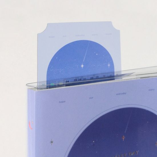 별별일상 투명 책갈피 6장 세트