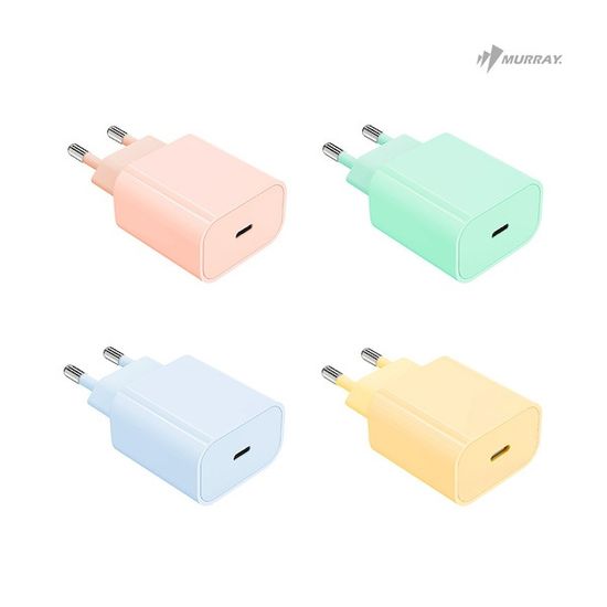 컬러 25W 고속충전기 세트 (어댑터+C타입케이블)