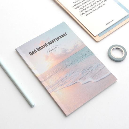 그레이스벨 PEACE BE 기도노트 (2종)