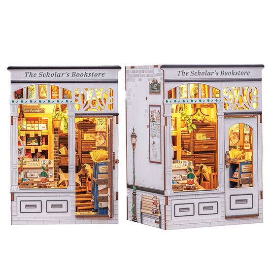 핸즈크라프트 DIY미니어처 북눅 스칼라 북스토어