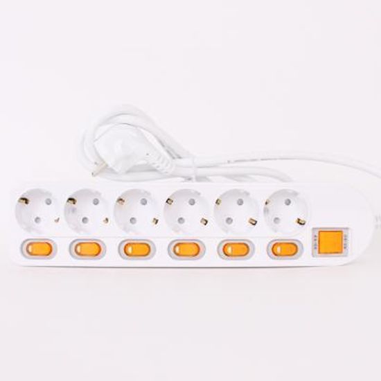 절전형 멀티탭 6구(2.5m)