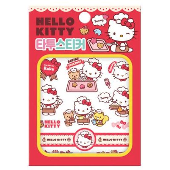 산리오 헬로키티 타투 스티커