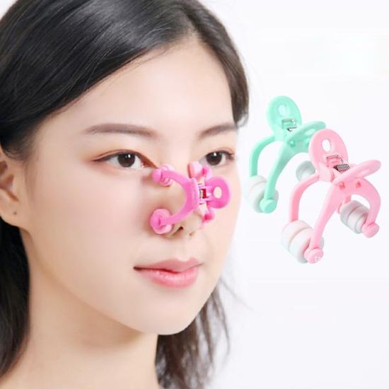 콧대 마사 지기넓은 콧볼 코세우는 코끝 집게 메부리