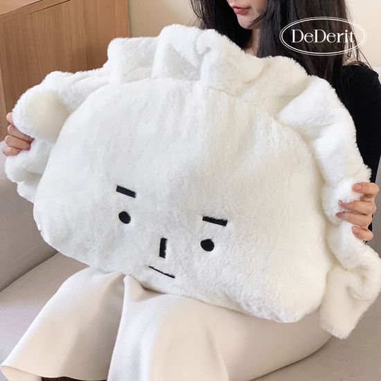 [데데리트]귀여운 무표정 대왕 만두 인형 쿠션 베개