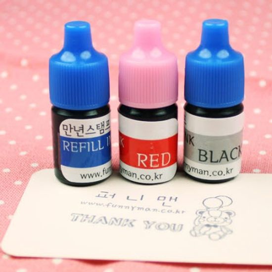 퍼니맨 셀프잉크 스탬프용 리필잉크