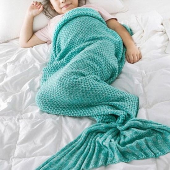 [특가]인어공주 니트담요 L 4컬러