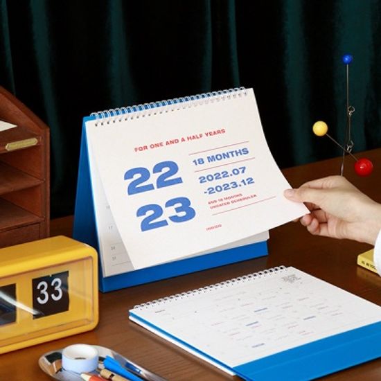 기본 18개월 탁상 달력 v.2 (22년 7월~23년 12월)