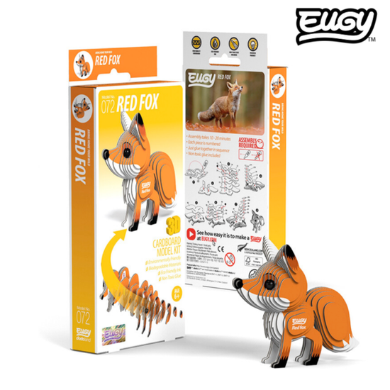 유기(Eugy) 3D퍼즐 Red Fox 붉은여우 072