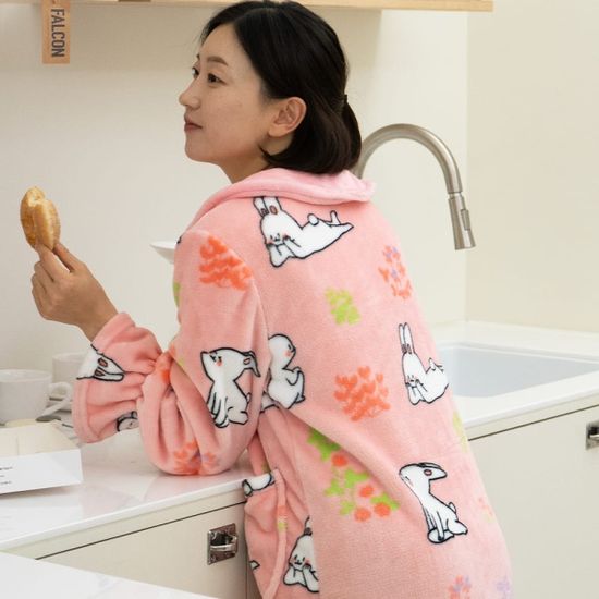 루카랩 베니 극세사 홈웨어 원피스