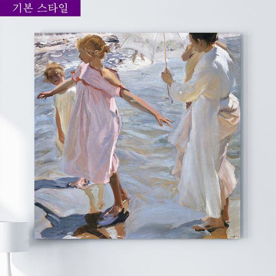명화 호아킨소로야 거실 인테리어 그림액자 여름 소형