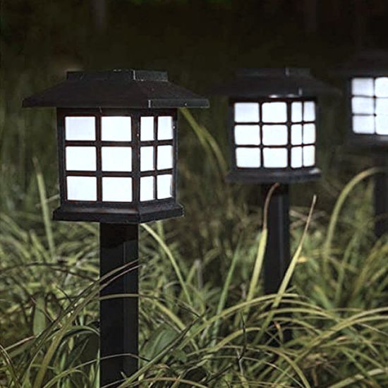 [솔라가든] LED 태양광 정원등 2p세트 H-4(백색) 잔디