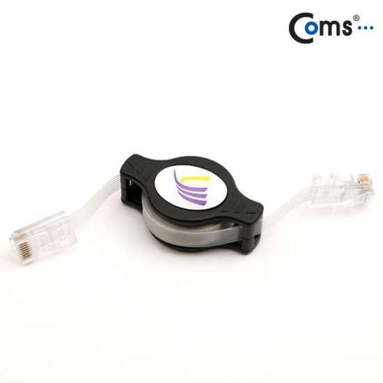 (COMS) CAT5e 자동감김 랜케이블 1.5M/평면(WFG5DML)
