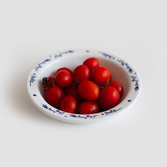 마메종 블루로즈 볼 접시 15cm 1p