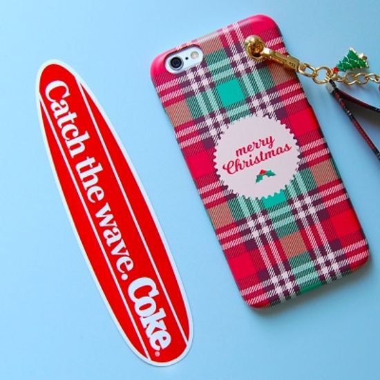 [코카콜라]로고 스티커(Catch the wave)