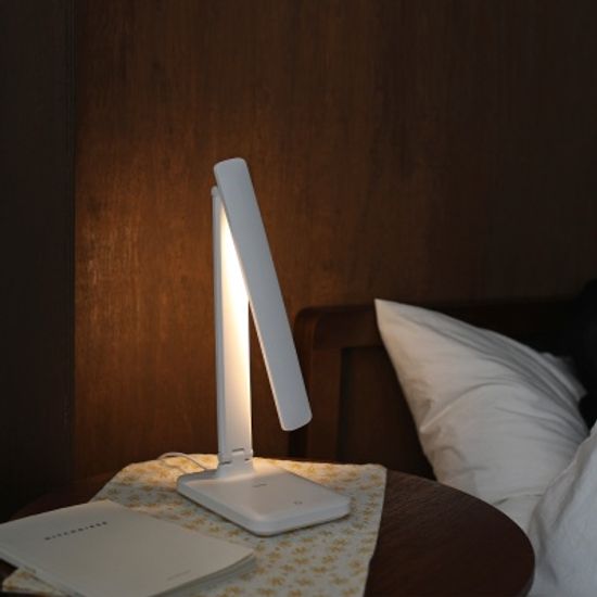 [무아스] 시력보호 3색 LED스탠드 터치조작 독서실