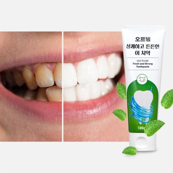 [1+1+1] 오르템 상쾌하고 튼튼한 이 치약 / 불소함유