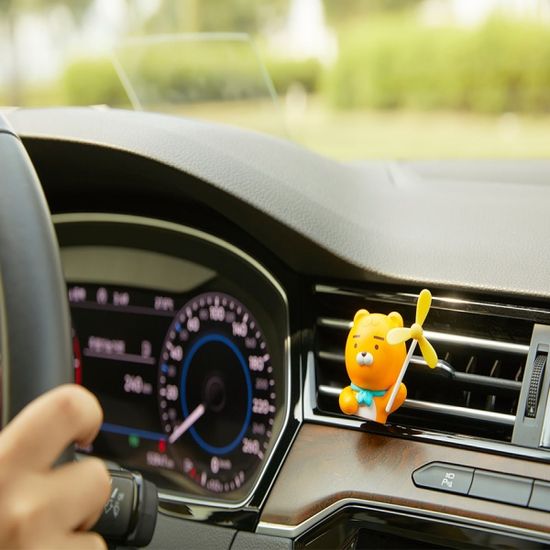 카카오프렌즈 차량용 방향제 바람개비 리틀라이언