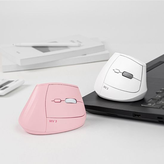 에이투 MV3 버티컬 무선 2채널 블루투스마우스 저소음