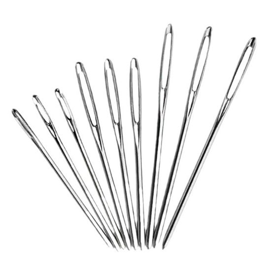 돗바늘 9종 세트 뜨개질 부자재 쇠 뜨개 바늘 