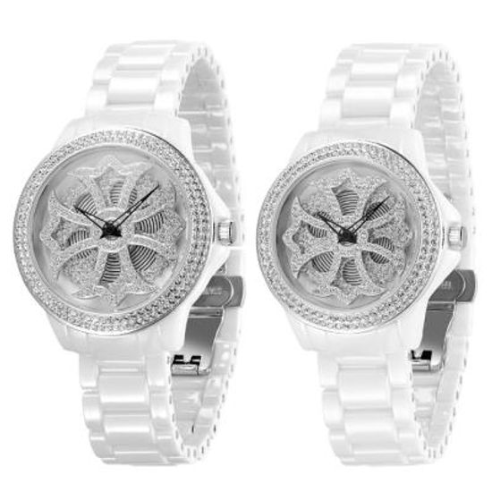 앙코키누 세라믹 크로스 올화이트 남여 일본정품 패션시계