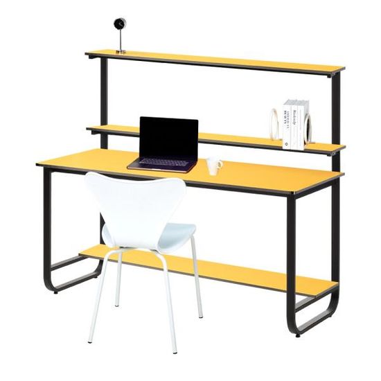 이가페 패리스P 2단선반 책상 컴퓨터책상 1500x600