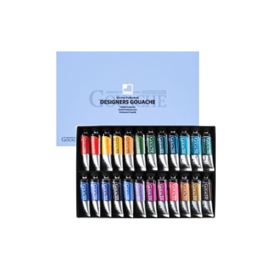 신한 전문가 디자이너 과슈 수채 15ml Tube 24색 B