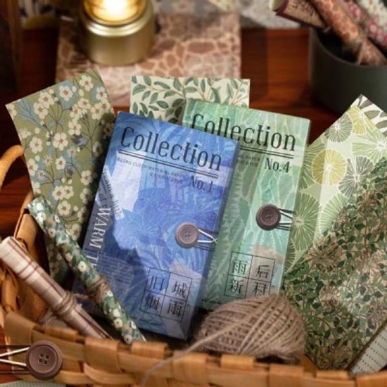 타임워시 시리즈 빈티지 장식 배경지 