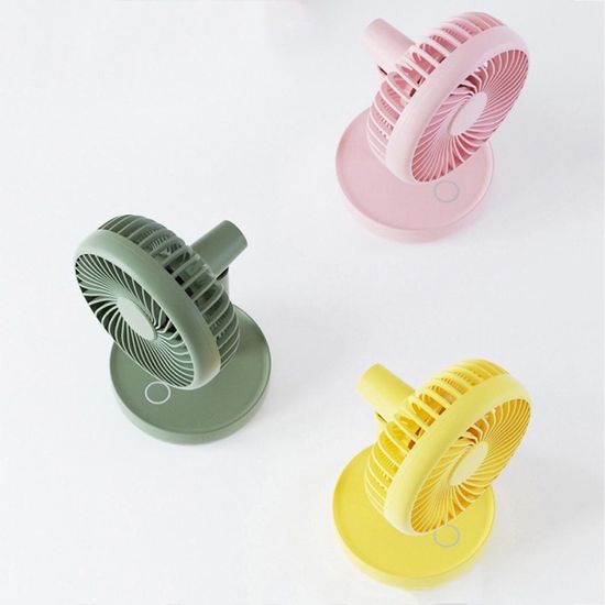 미니 데스크 저소음 12000mAh 탁상용 선풍기 5color