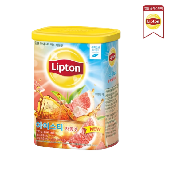 립톤 아이스티 자몽 맛 770g 1개