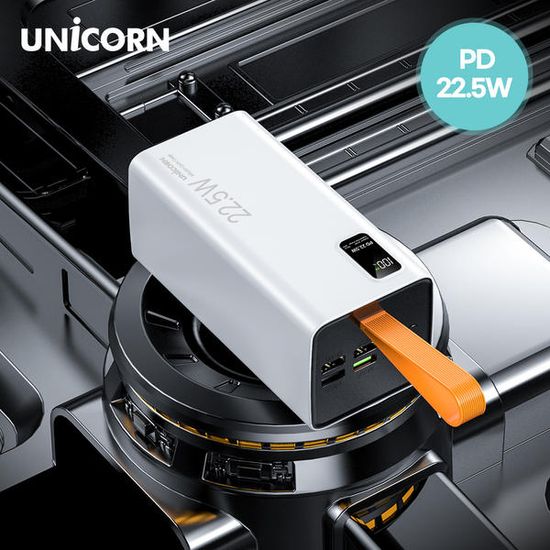 유니콘 50000mAh 대용량보조배터리 PD3.0 QC3.0 PD22.