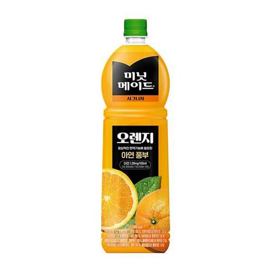 코카콜라 미닛메이드 오렌지 1.5L 12펫