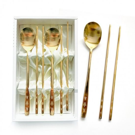 엘사 금수저세트 황금골드24k 금수저2벌세트