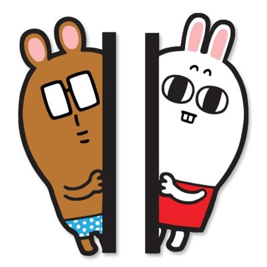 [포켓노트증정] 마조앤새디 모니터 메모보드(빼꼼)세트  (웹툰)