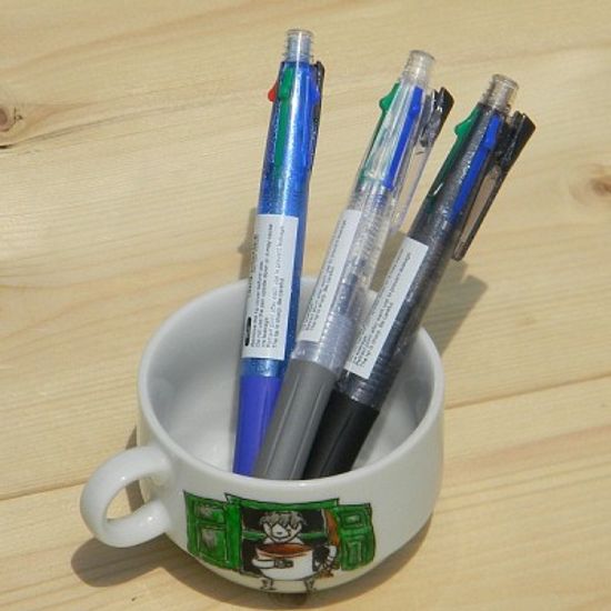 [ZEBRA] 0.5mm 중성펜의 4색 멀티펜-일본 제브라 사라사 J4J1