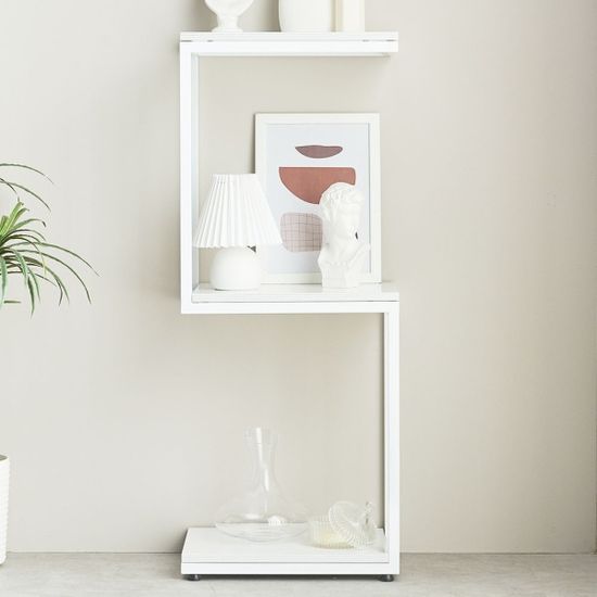 잭팟 선반 3단 팬트리 책 수납 철제 진열장 (착불)