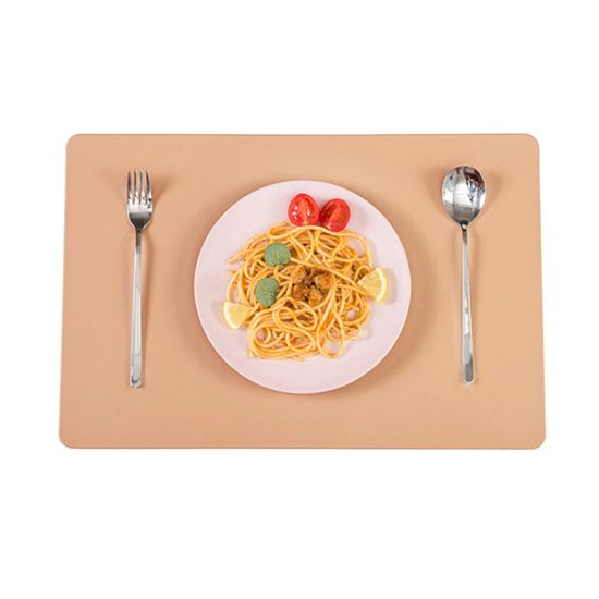 [쿠킹홈]가죽 식탁매트(인디핑크)