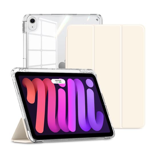 아이패드 미니 7/6세대 클리어범퍼 펜슬 수납 케이스