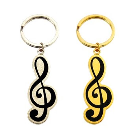 높은음자리표(2) 열쇠고리