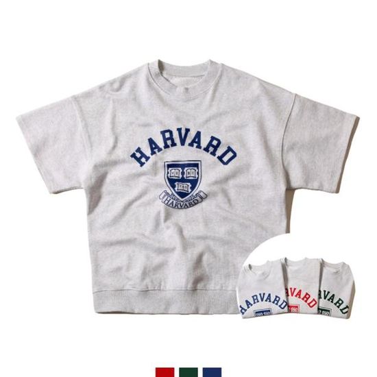 UCLA 하버드 반팔 맨투맨 3color