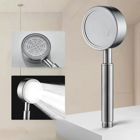 샤워기 헤드 수압상승 강력수압 스테인리스304 N657