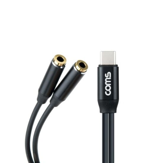 C타입 이어폰젠더 듀얼 / 3.5mm AUX 케이블 LGS110D