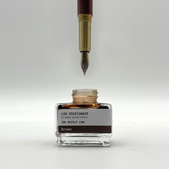 LOG 병잉크 15ml 10색 만년필 잉크