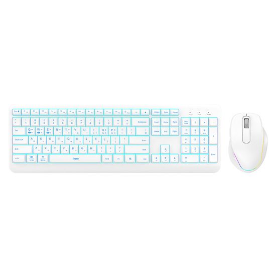 아이노트 키보드 마우스 세트 LED 백라이트 KR150RB