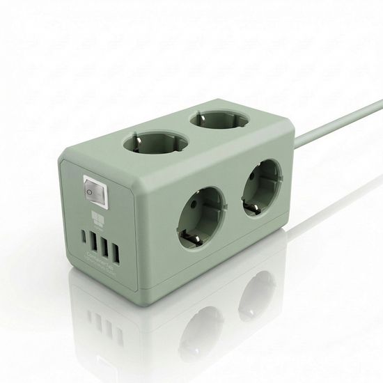 고용량 6구 멀티탭 4포트 USB 멀티충전기 NV202MTT7