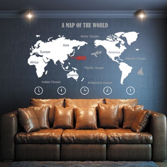 idk033-A MAP OF THE WORLD (대형)