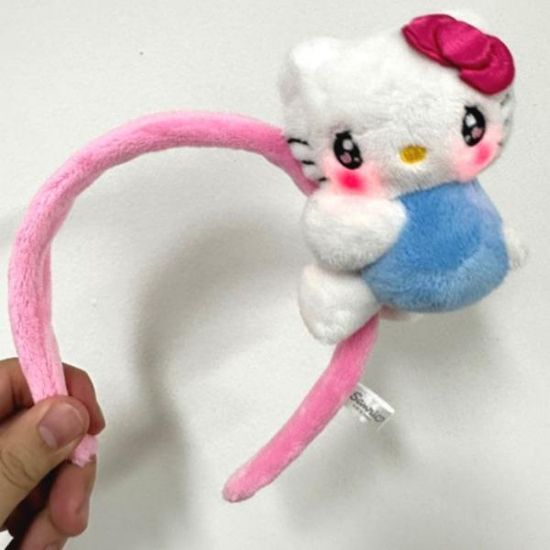 산리오 캐릭터 헬로키티 라이팅 머리띠